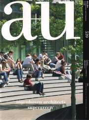 Book Cover A+u Magazine 539 15:08: Ingenhoven Architects Supergreen