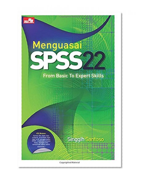Book Cover Menguasai SPSS 22 (Indonesian Edition)