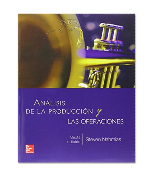 ANALISIS DE LA PRODUCCION Y LAS OPERACIONES 6'ED