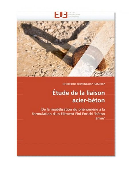 Ã‰tude de la liaison acier-bÃ©ton: De la modÃ©lisation du phÃ©nomÃ¨ne Ã  la formulation d''un ElÃ©ment Fini Enrichi "bÃ©ton armÃ©" (French Edition)
