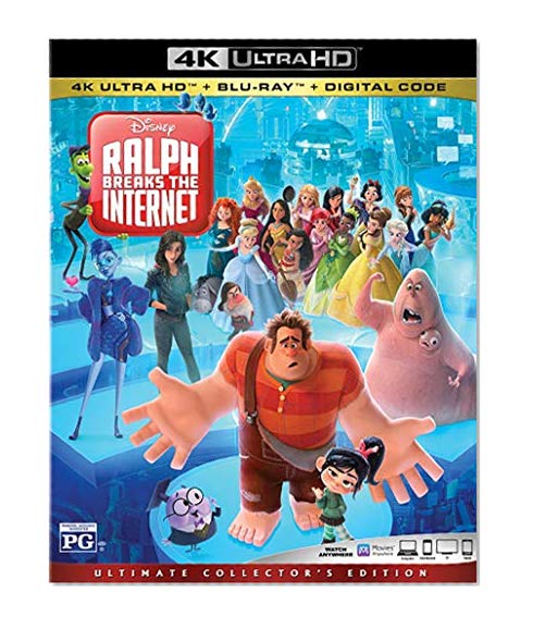 Book Cover RALPH BREAKS THE INTERNET [Blu-ray]