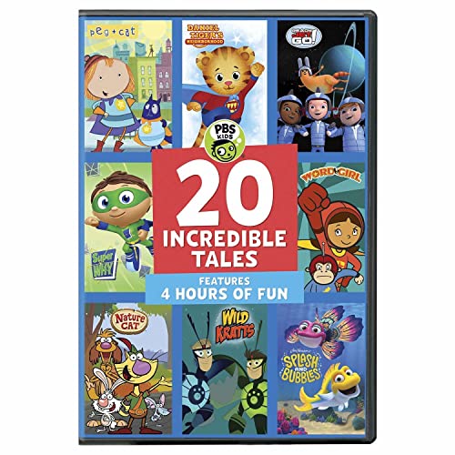 Book Cover PBS KIDS: 20 Incredible Tales DVD