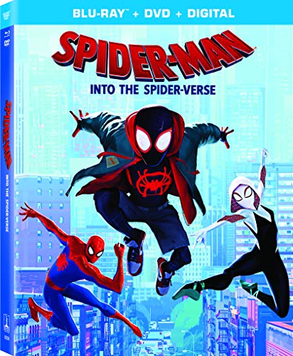 Book Cover Spider-Man: Into the Spider-Verse [Blu-ray]