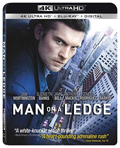 Book Cover Man on a Ledge [Blu-ray]