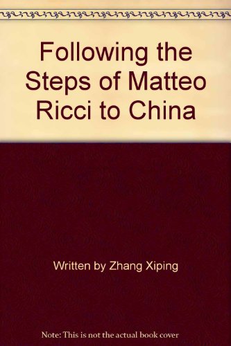 Book Cover Following the Steps of Matteo Ricci to China