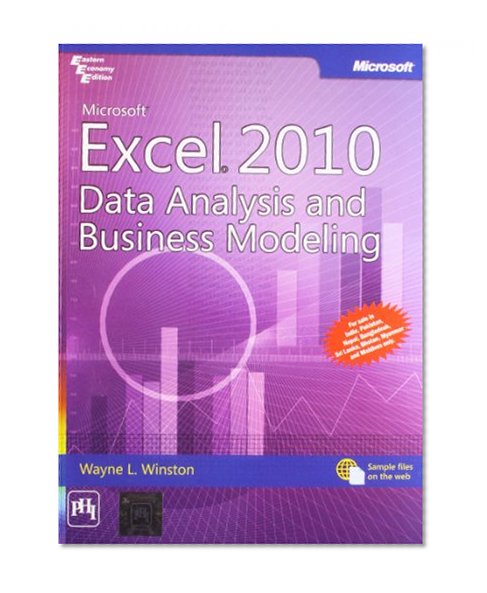 Book Cover Microsoft Excel 2010 Data Analysis And Business Modeling