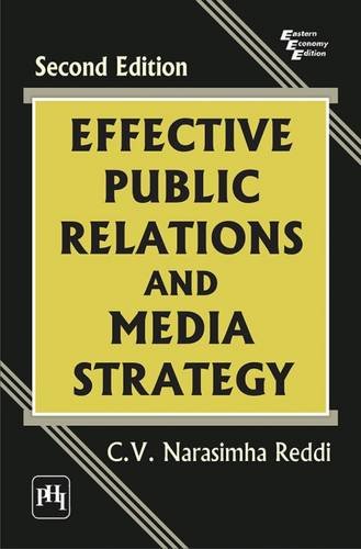 Book Cover Effective Public Relations and Media Strategy