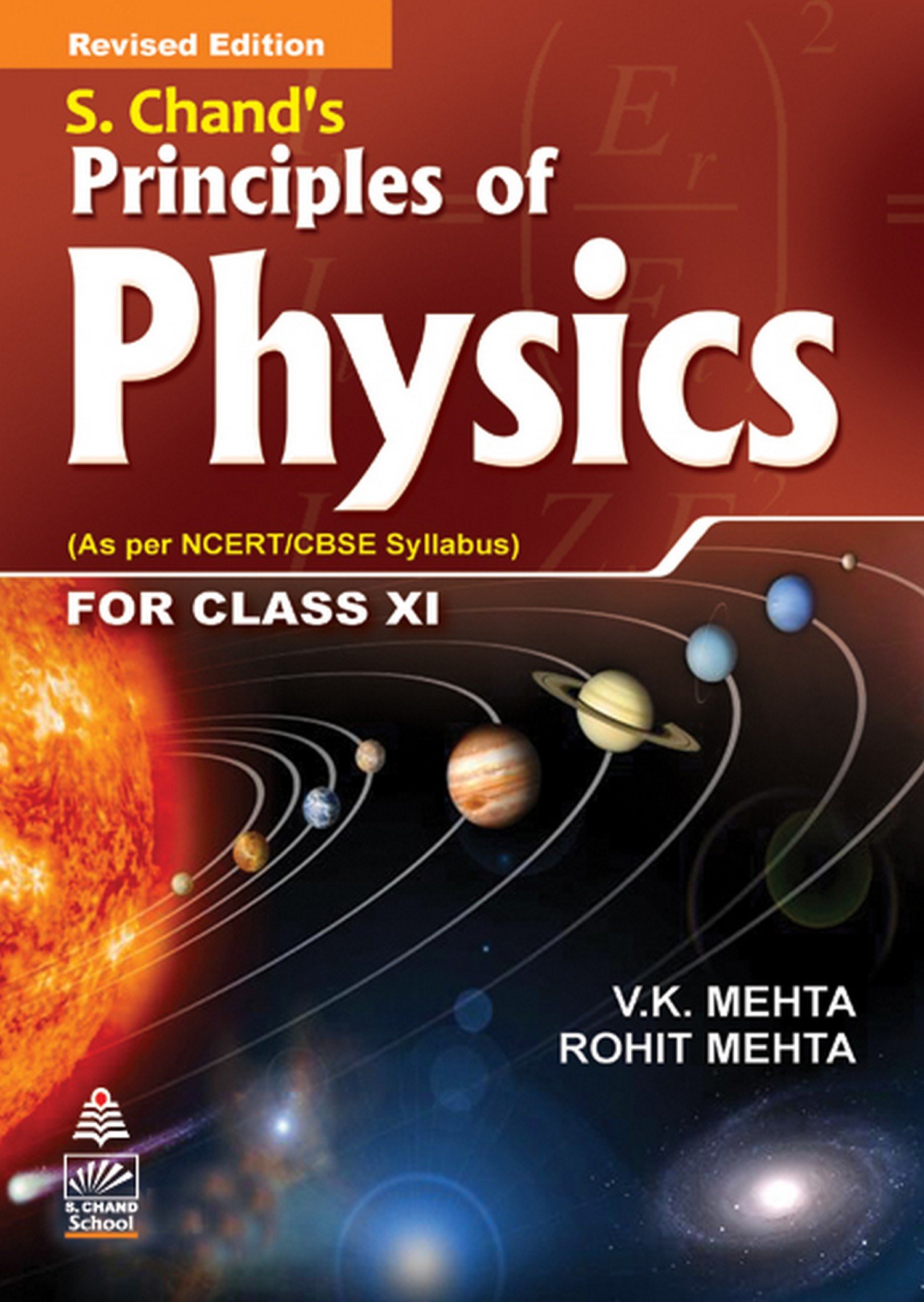 Book Cover S. Chand's Principles of Physics for Class XI