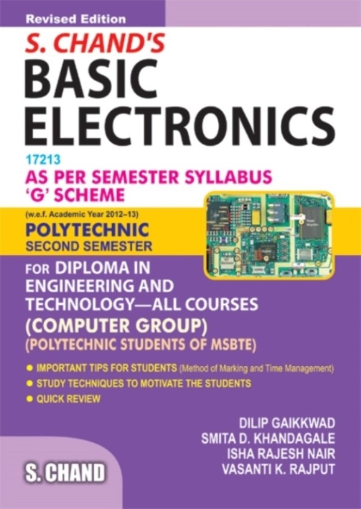 Book Cover S.Chand's Basic Electronics