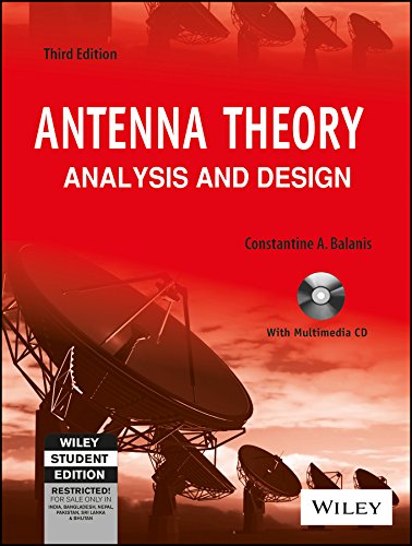 Book Cover Antenna Theory: Analysis And Design, 3Rd Ed