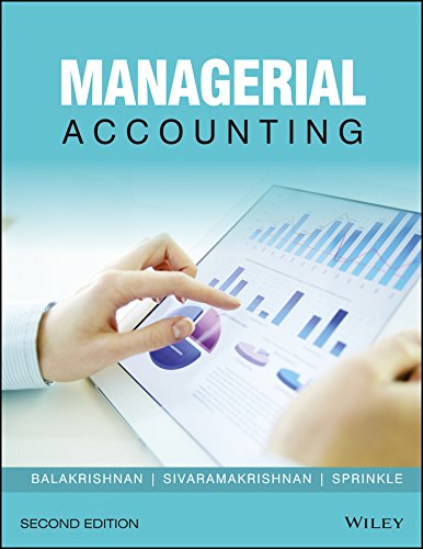 Book Cover Managerial Accounting, 2Ed
