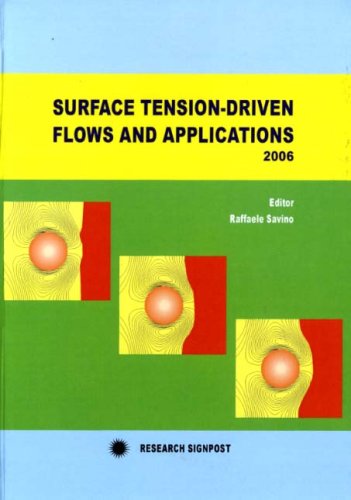 Surface Tension-Driven Flows and Applications 2006
