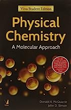 Book Cover Physical Chemistry: A Molecular Approach