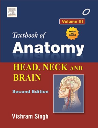 Book Cover Textbook of Anatomy Head, Neck, and Brain; Volume III