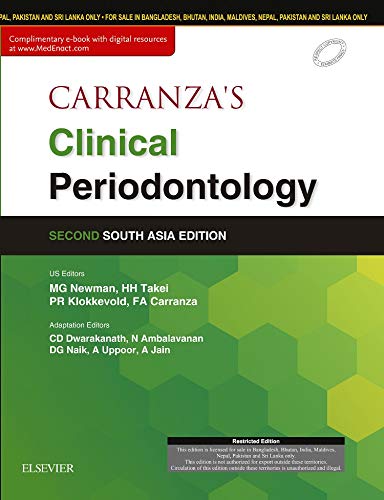 Book Cover Carranza's Clinical Periodontology: Second South Asia Edition