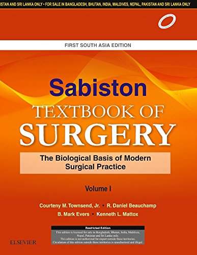 Sabiston Textbook Of Surgery The Biological Basis Of Modern Surgical Practice 2 Vol Set