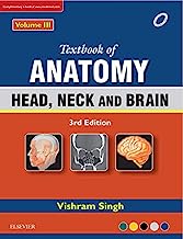 Book Cover Textbook of Anatomy: Head, Neck and Brain - Vol.3
