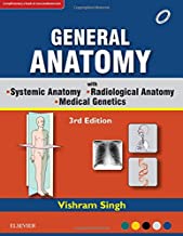 Book Cover GENERAL ANATOMY Along with Systemic Anatomy Radiological Anatomy Medical Genetics, 3e
