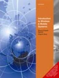 Introduction to Wireless and Mobile Systems