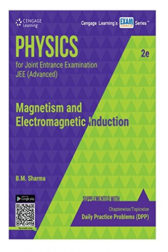 Book Cover Physics for Joint Entrance Examination JEE (Advanced) Magnetism and Electromagnetic Induction