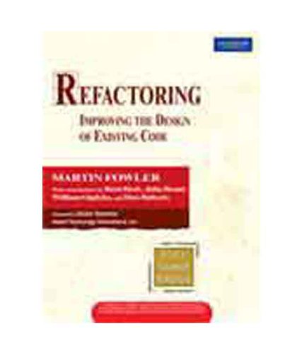 Refactoring: Improving the Design of Exi