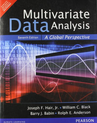 Multivariate Data Analysis 7th By Joseph F. Hair Jr (International Economy Edition)
