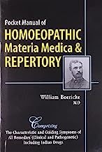 Book Cover Pocket Manual of Homoeopathic Materia Medica & Repertory: Comprising of the Characteristic and Guiding Symptoms of All Remedies Clinical and Pathogenetic Including Indean Drug
