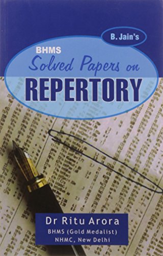 B. Jain's B.H.M.S. Solved Papers on Repertory