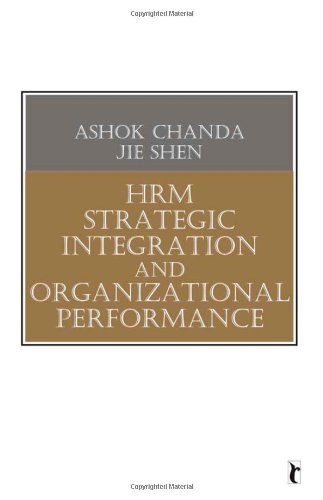 HRM Strategic Integration and Organizational Performance (Response Books)