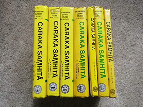 Book Cover Caraka Samhita: Text With English Translation & Critical Exposition Based on Cakrapani Datta's Ayurveda Dipika (7 Volume Set)