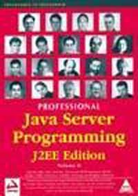 Book Cover Professional Java Server Programming, 2/E