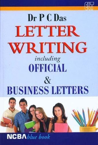Book Cover A Letter Writing Including Official & Business Letters