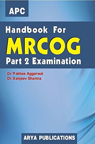 Book Cover Handbook for MRCOG Part 2 Examination