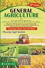 Book Cover General Agriculture For I. C. A. R. Examinations (J. R. F. , Ph. D, S. R. F. & A. R. S. ), 23rd Edition [Paperback] [Jan 01, 2010] M.S.Rathore
