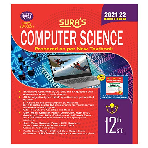 Book Cover Sura'sComputer Science Guide -XII Standard