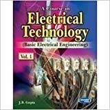 A Course In Electrical Technology (B. E. E) Vol-I