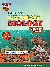 Book Cover Trueman's Elementary Biology, Volume - 1 for Class 11 (Examination 2021-2022)