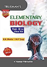 Book Cover Elementary Biology Vol. II For Class 12 (Examination 2023-2024)