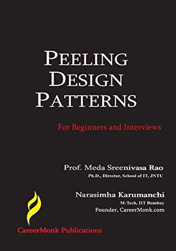 Book Cover Peeling Design Patterns: For Beginners and Interviews
