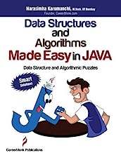 Book Cover Data Structures and Algorithms Made Easy in Java: Data Structure and Algorithmic Puzzles