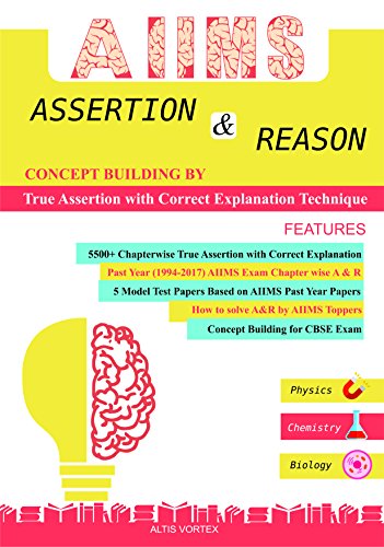 Book Cover AIIMS Assertion & Reason (first edition 2016)