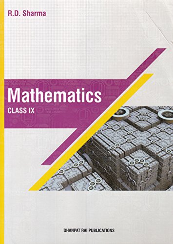 Book Cover Mathematics for Class 9
