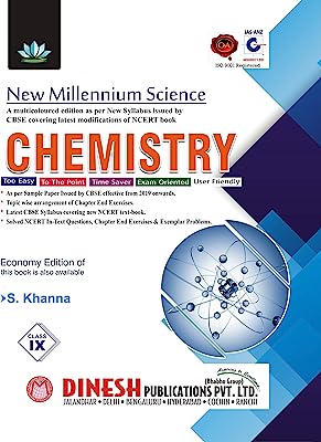 Book Cover DINESH Publication's New Millennium Science CHEMISTRY Class 9 (2019-20)