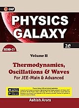 Book Cover Physics Galaxy 2020-21 : Thermodynamics, Oscillations  & Waves - Vol. 2