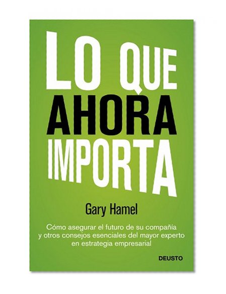 Lo que ahora importa