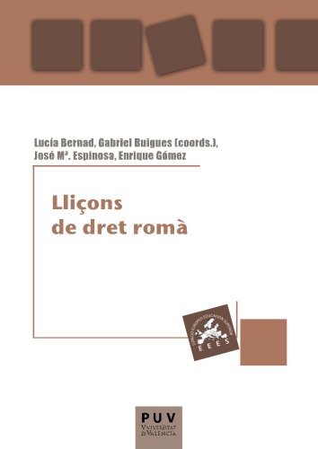 LliÃ§ons de dret romÃ  (Catalan Edition)