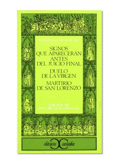 Signos Que Apareceran Antes del Juicio Final (Clasicos Castalia) (Spanish Edition)