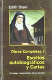 Edith Stein. Obras Completas. Vol. 1: Escritos autobiográficos y cartas
