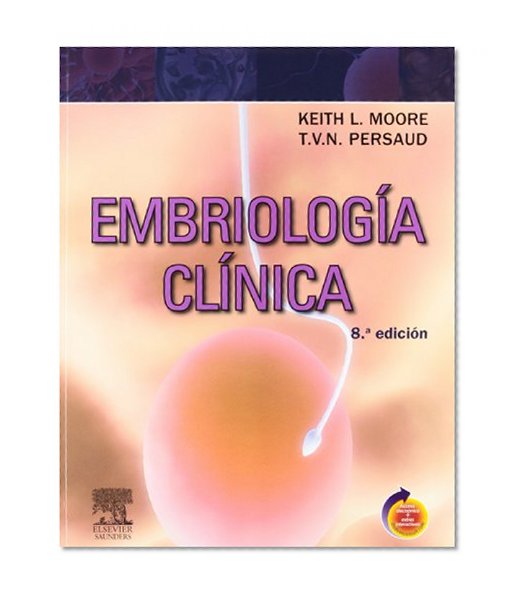 Book Cover EmbriologÃ­a clÃ­nica + Student Consult, 8e (Spanish Edition)
