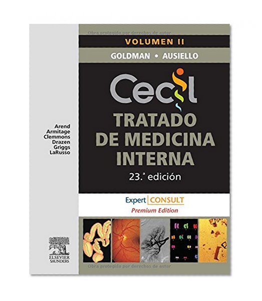 Book Cover CECIL. Tratado de Medicina Interna, 2 vols. + Expert Consult Premium, 23e (Spanish Edition)